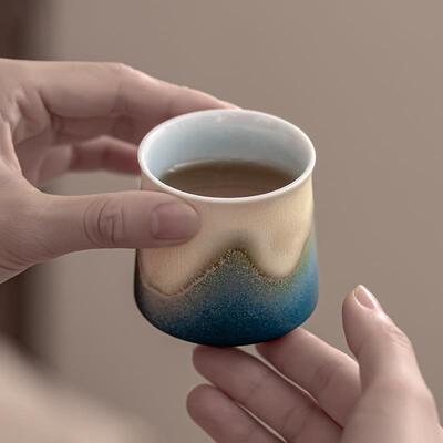 Guochao cultural and creative tea set small set tea cup gift