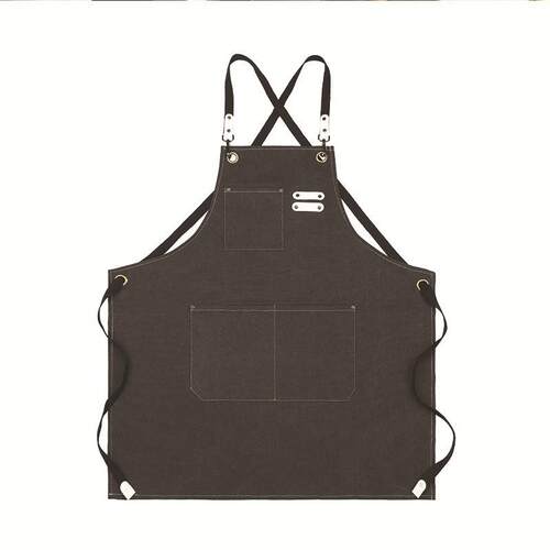 Cowboy apron home kitchen canvas oil-proof cooking 牛仔围裙