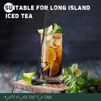 Iced Tea Spoon Coffee Ice Cream Cocktail Stirring Spoons