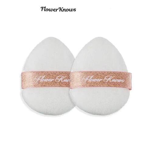 Flower Knows Mini Finger Powder Puff 2 Piece/Pack Makeup Pow