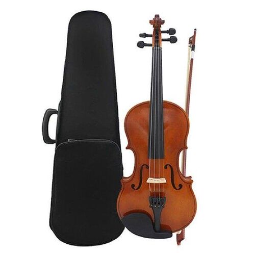 Violin 4/4 Full Size Kit with Case Bow Extra Strings Rosin
