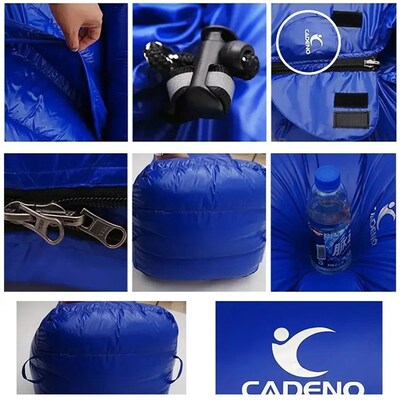 Winter Sleeping Bag Down Outdoor Camping Portable Comforter