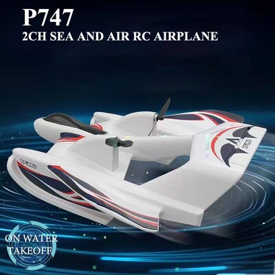 Top 2CH P747 Sea And Air RC Airplane EPP Remote Control Airc