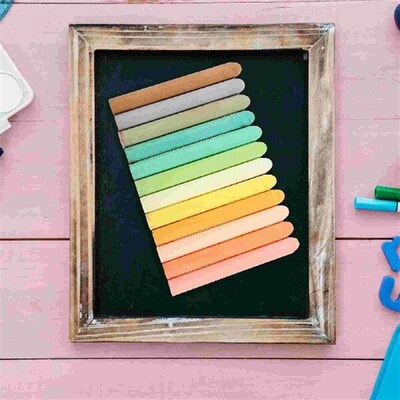 24 Pcs Chalk Pens Household Graffiti Blackboard Solid