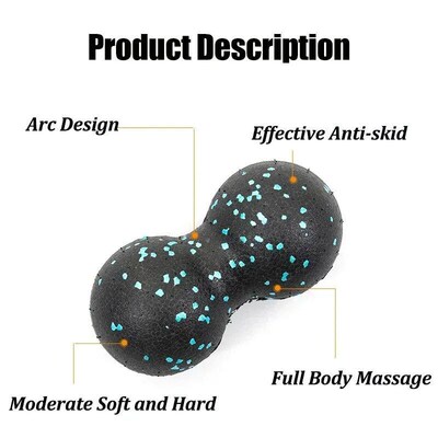 EPP 8cm Peanut Massage Ball  High-Density Myofascial Relea