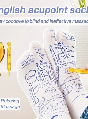 Foot Massage Acupressure Socks Relieve Tired Feet Socks Acup