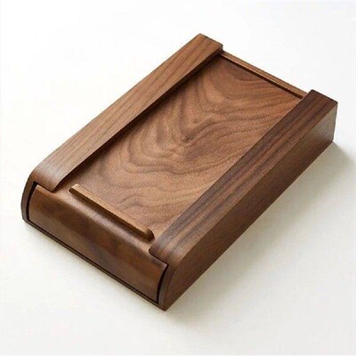 Invisible Storage Box Decoration Bamboo/Walnut Adhesive
