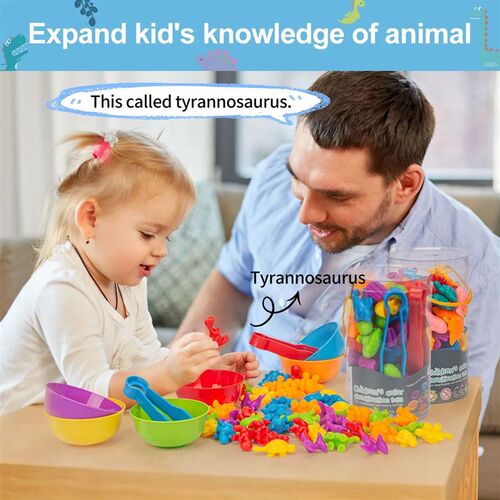 Counting Animal Sorting Toys for Toddlers Preschool Learning