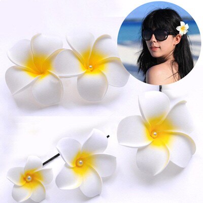Bohemian Style Egg Lace Clip Artificial Flower Bikini Headba