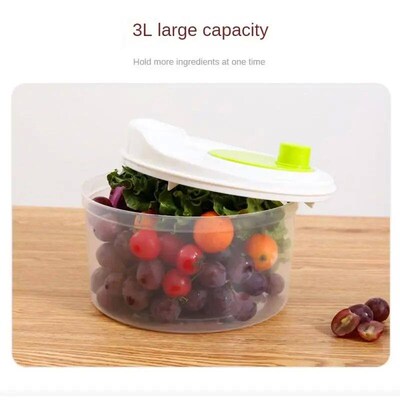 Vegetable Dehydrator Greens Washer Dryer Drainer Crisper Str