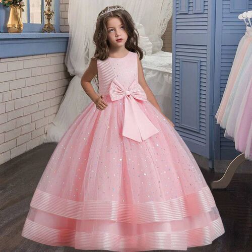 New Style Girl Wedding Dress Flower Bridesmaid Banquet Segme