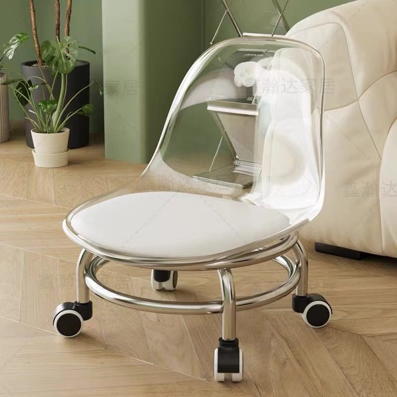 万向轮小滑轮矮凳家用儿童学步塑料带轮子的小板凳靠背美缝凳,住宅家具,万向轮凳,淘宝优惠券,粉丝福利购,淘宝优惠卷