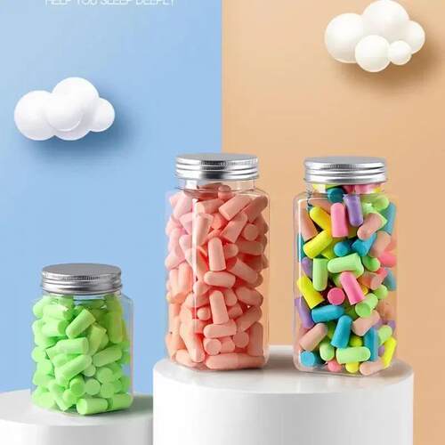 Convenient Memory Cotton Ear Plugs Noise Proof Earplug Comfo