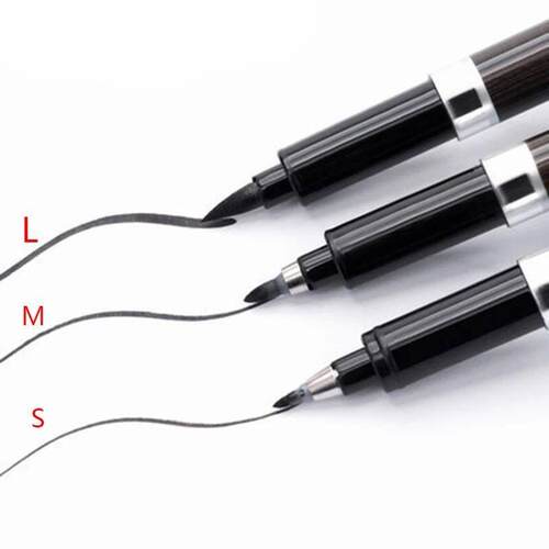 3PCS/Set Brush Pen Calligraphy Pen  Chinese Words Learning S