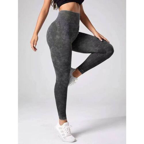 Hollow Out Leggings Women Seamless Slim Tights Frosted Water