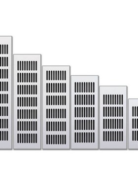 通风散热口铝合金橱柜衣鞋柜透气盖盖板进气口出风口多孔进风口