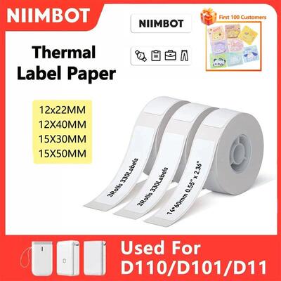 Niimbot D11/D101/D110 Portable Mini Printer For Mobile Therm