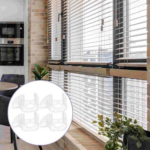 4 Pcs Venetian Blind Clip Window Shade Pulls Clips for