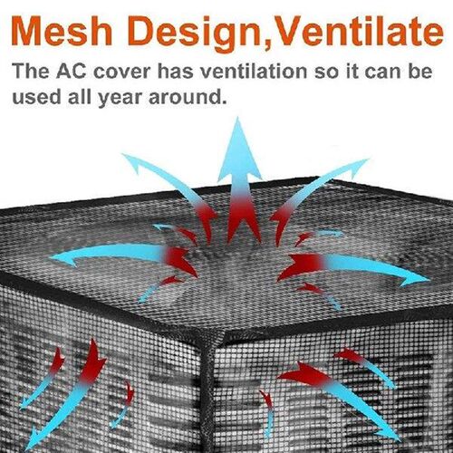 Air Conditioning Cover For Outdoor All Seasons Adjustable