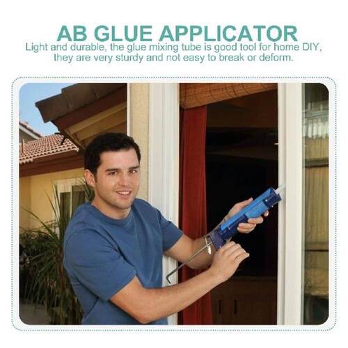 50pcs Square Mixing Tube Set Epoxy AB Glue Applicator Resin