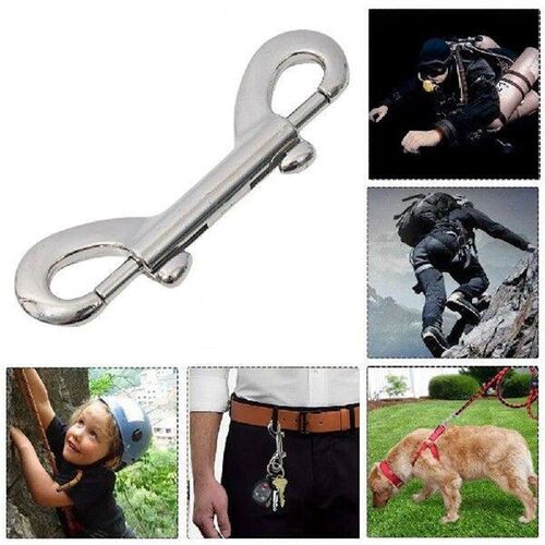 5PCS Scuba Diving Double End Bolt Snap Hook Clips 316