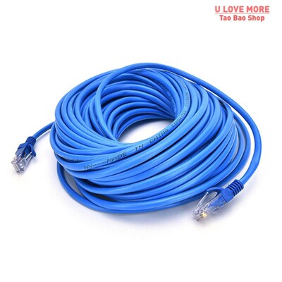 Blue Ethernet Internet LAN CAT5e Network Cable for Computer