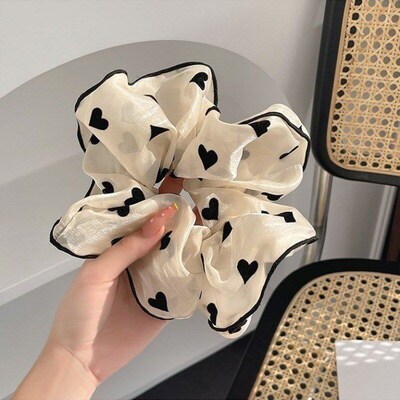 Korean Ponytail Large Intestine Hairband Stylish Headrope Hi