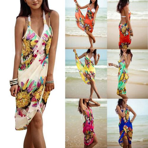 Big Sale Bohemian Women Summer Beach Dress Bikini Cover-ups