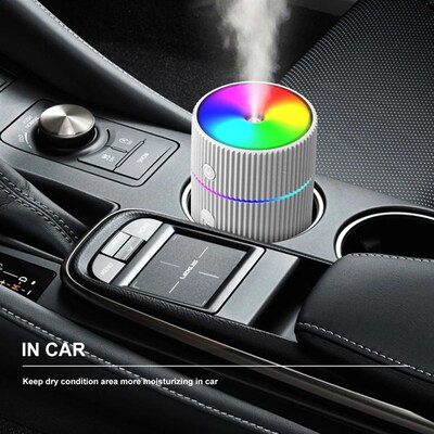 Car Air Humidifier USB Aroma Diffuser Ultrasonic Essential O