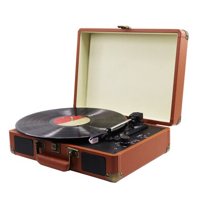 Vinyl Record Player Record Player Record Player Suitcase Pla