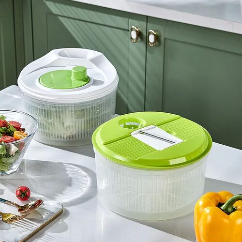 Salad Spinner Lettuce Greens Washer Dryer Drainer Crisper St