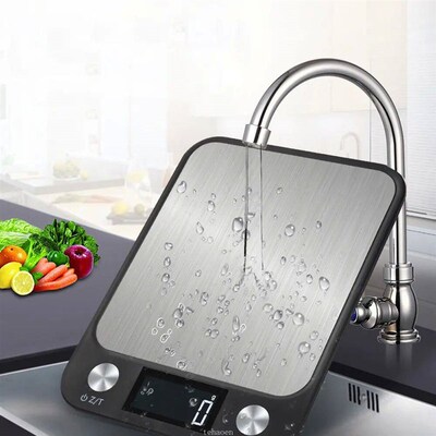 Kitchen Scale 15Kg/1g Weighing Food Coffee Balance Smart Ele