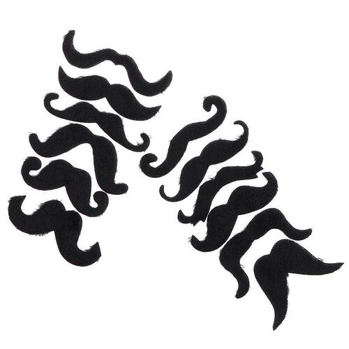 12pcs Creative Funny Costume Mustache Pirate Party Halloween