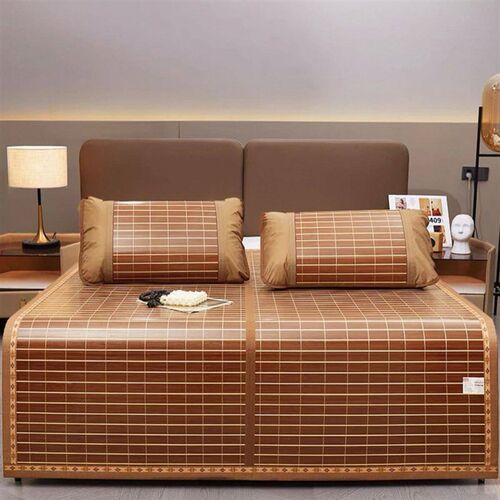 2025 New Home Ice Silk Bamboo Mat Foldable Student Dormi Sin