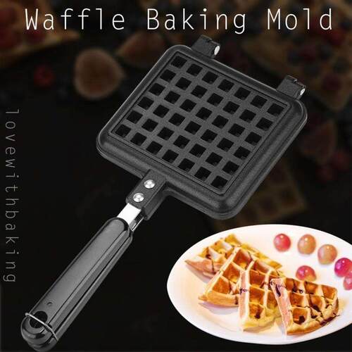 Non- Waffles Maker Machine Kitchen Waffle Baking Mold Gas Pa