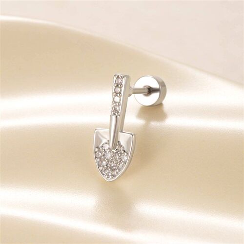 Henson Personalized Shovel Cartilage Piercing Ear Bone Stud