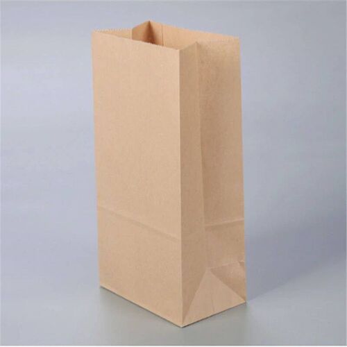 25/50pcs Kraft Paper Bag Gift Bags Packaging Biscuit Candy F