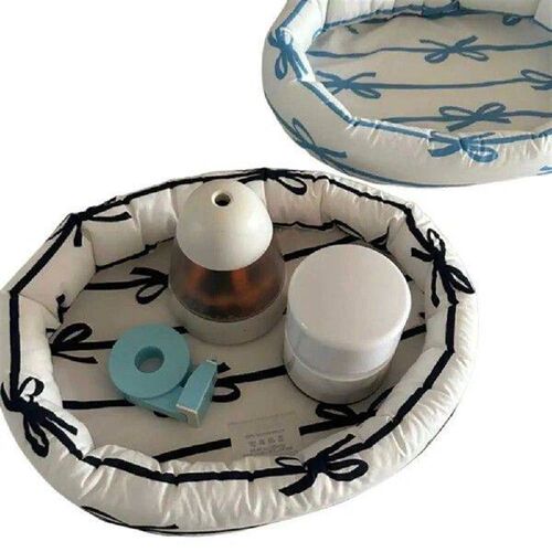 Fabric Desktop Storage Basket Cute Practical Basket For