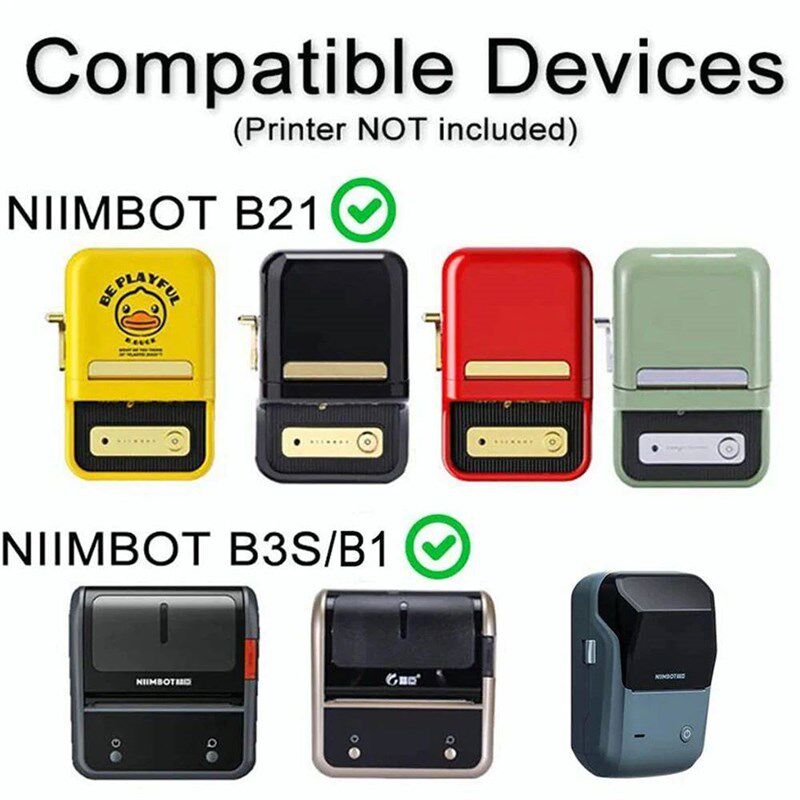 Niimbot B21/B1 Thermal Label Paper Food Label Paper Price Ta图片