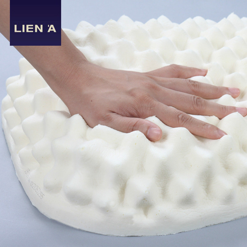 爱天然LIEN越南天然乳胶枕头按摩枕颈椎枕女士枕,床上用品,乳胶枕,淘宝优惠券,粉丝福利购,淘宝优惠卷