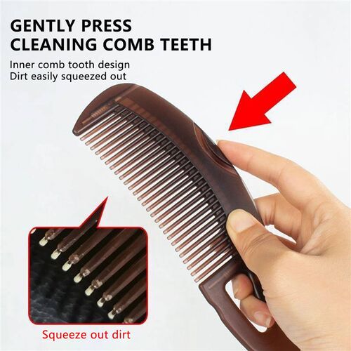 Dandruff Removal Scalp Hair Combs Hair Dressing Comb Self-Cl