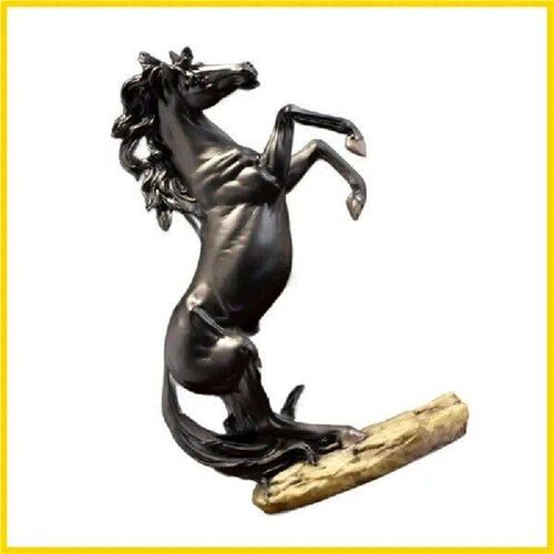 B46F Standing Horse Ornament 12Inch Tall Statue for