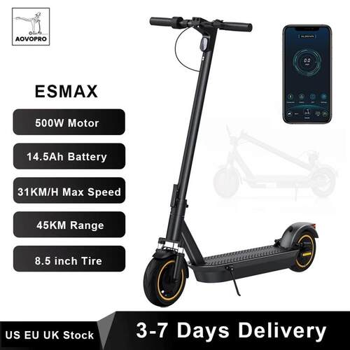ES80 Electric Scooter 350W 31km/h APP Smart Adult Scooter Sh