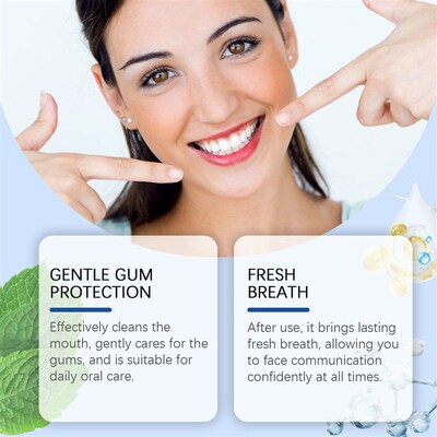 ORALHOE Breath Freshening Mouthwash Herbal Cleansing Oral Ca