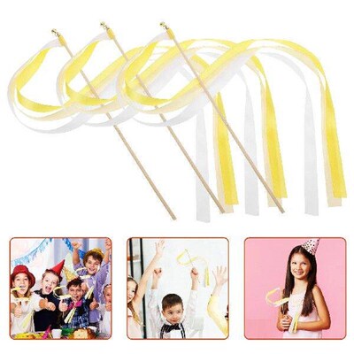 30 Pcs Venue Setting Props Ribbon Fairy Wand Wedding Favors