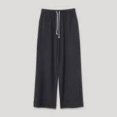 ican 彤小花同款 Ame ntage 客供面料周雨 抽绳做旧松紧卫裤 女