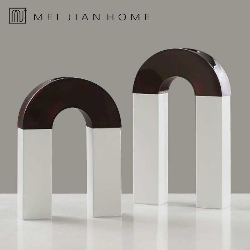 现代轻奢n形花器样板房装饰摆件电视柜玄关酒柜创意几何拱门摆设,3C数码配件,其它配件,淘宝优惠券,粉丝福利购,淘宝优惠卷