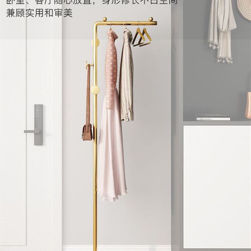 Big coat rack stand clothes holder hat hanger wooden cloth