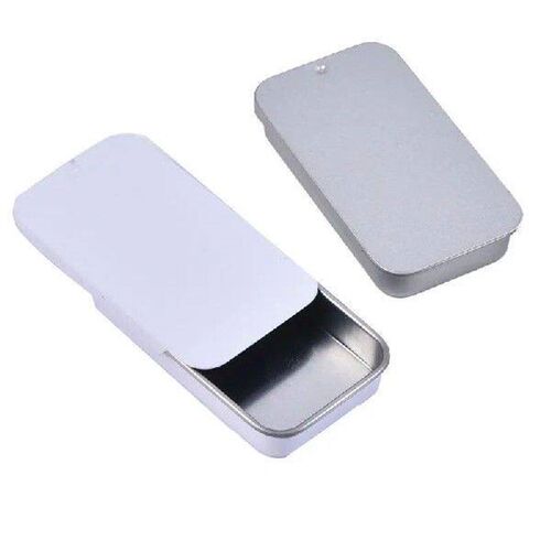 1PC 60*34*10mm Portable Mini Iron Box Slide Cover Storage