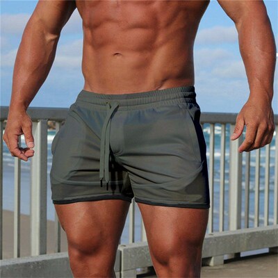 Summer New Fitness Shorts Fashion Breathable Quick-Drying Gy